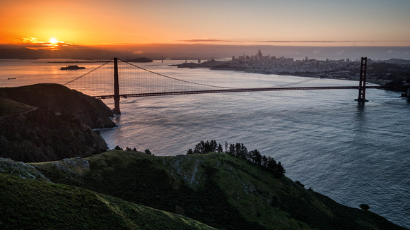 Sunrise at Golden Gate III