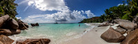 Seychellen Praslin Anse Georgette Panorama
